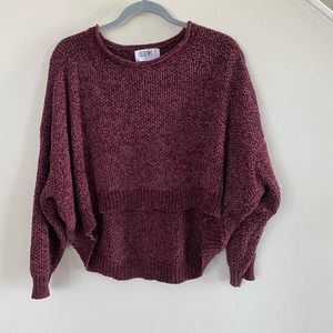 Seek the label Crop top sweater. From LF.